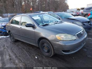  Salvage Toyota Corolla