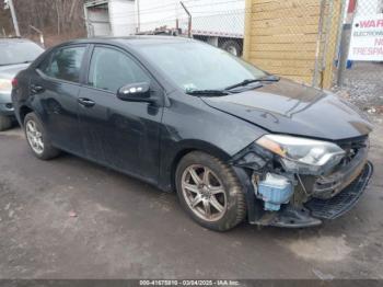  Salvage Toyota Corolla