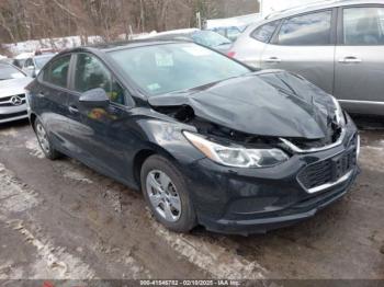  Salvage Chevrolet Cruze