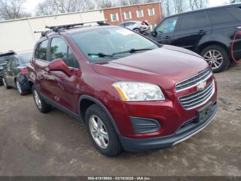  Salvage Chevrolet Trax