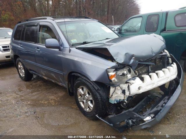  Salvage Toyota Highlander