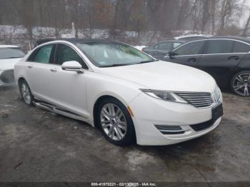  Salvage Lincoln MKZ