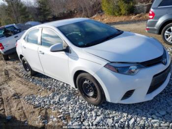  Salvage Toyota Corolla