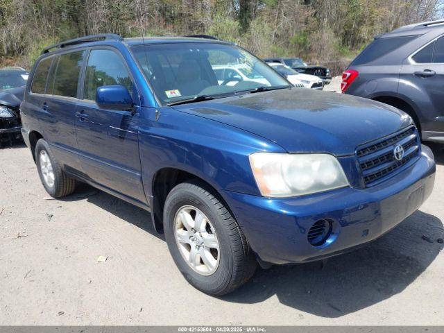  Salvage Toyota Highlander