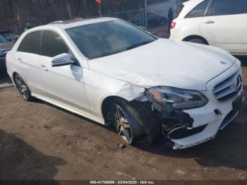  Salvage Mercedes-Benz E-Class