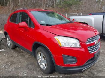  Salvage Chevrolet Trax