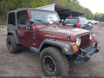 Salvage Jeep Wrangler