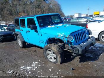  Salvage Jeep Wrangler
