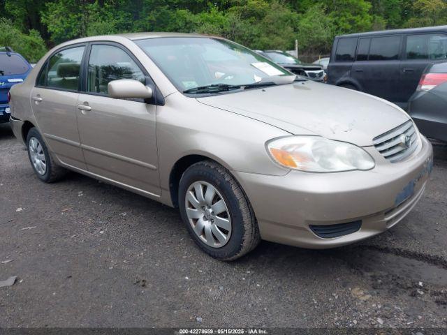  Salvage Toyota Corolla