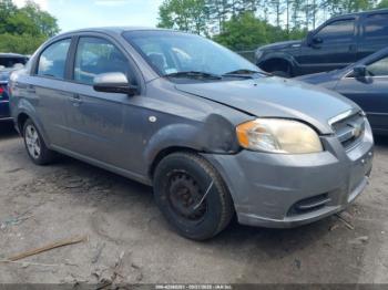  Salvage Chevrolet Aveo