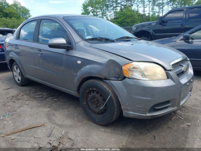  Salvage Chevrolet Aveo