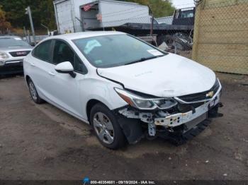  Salvage Chevrolet Cruze