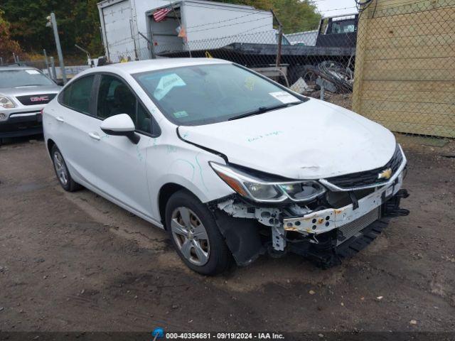 Salvage Chevrolet Cruze