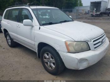  Salvage Toyota Highlander