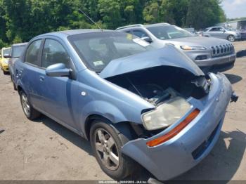  Salvage Chevrolet Aveo