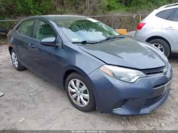  Salvage Toyota Corolla