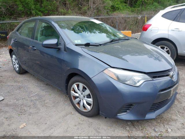  Salvage Toyota Corolla