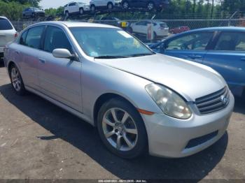  Salvage INFINITI G35
