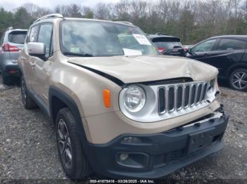  Salvage Jeep Renegade