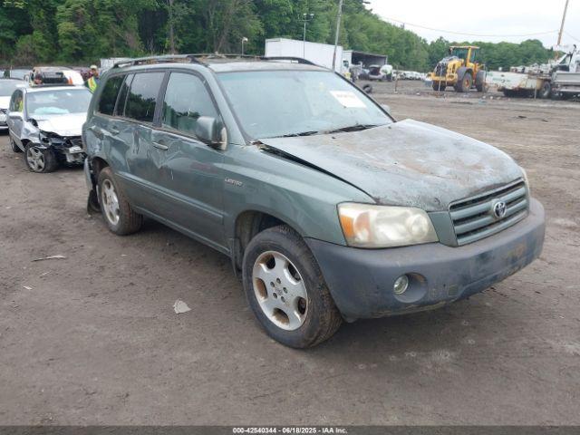  Salvage Toyota Highlander