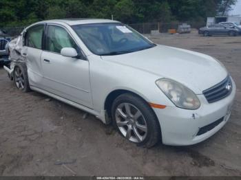  Salvage INFINITI G35x