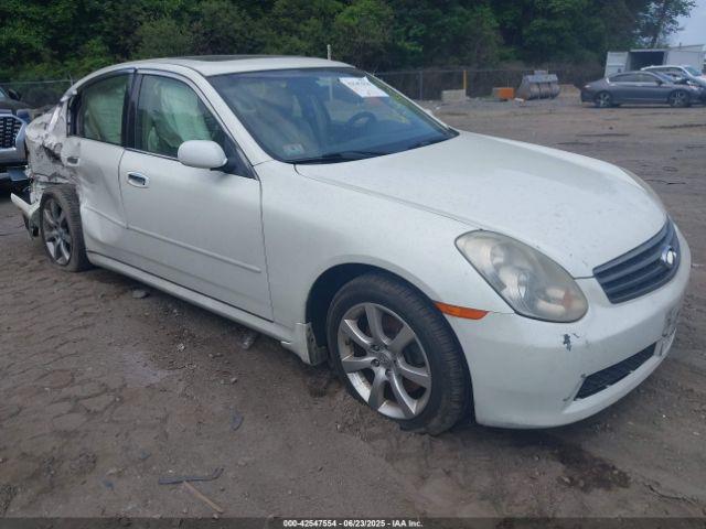  Salvage INFINITI G35x