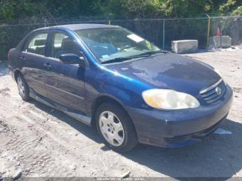  Salvage Toyota Corolla