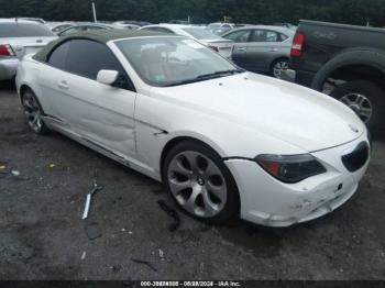  Salvage BMW 6 Series