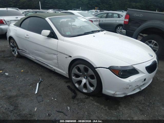  Salvage BMW 6 Series