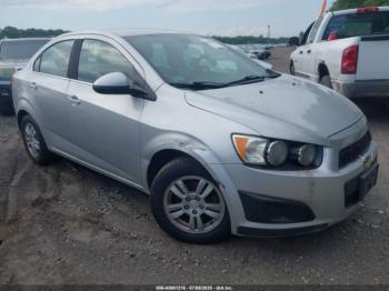  Salvage Chevrolet Sonic