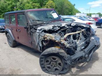  Salvage Jeep Wrangler