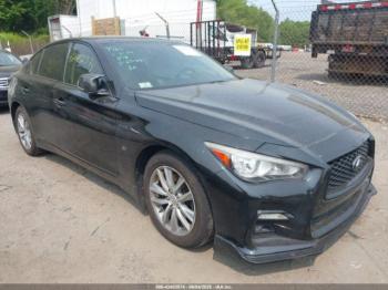  Salvage INFINITI Q50