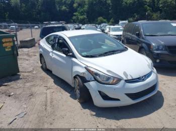  Salvage Hyundai ELANTRA