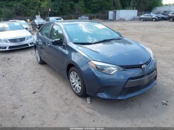  Salvage Toyota Corolla