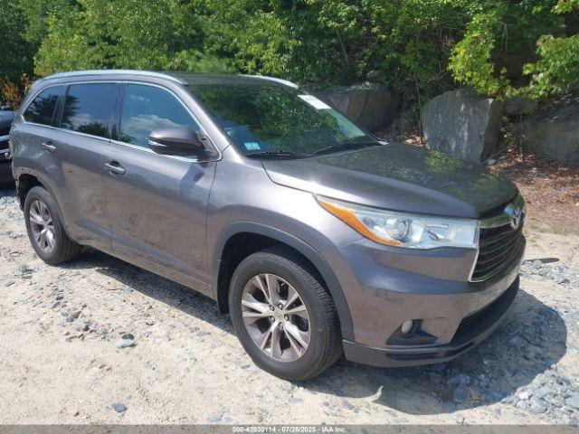  Salvage Toyota Highlander
