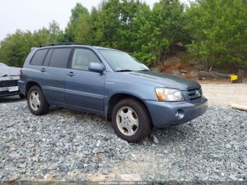  Salvage Toyota Highlander