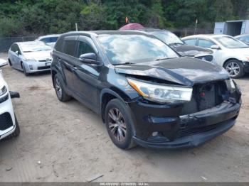  Salvage Toyota Highlander