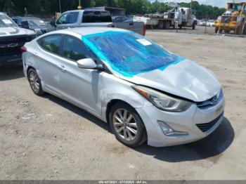  Salvage Hyundai ELANTRA