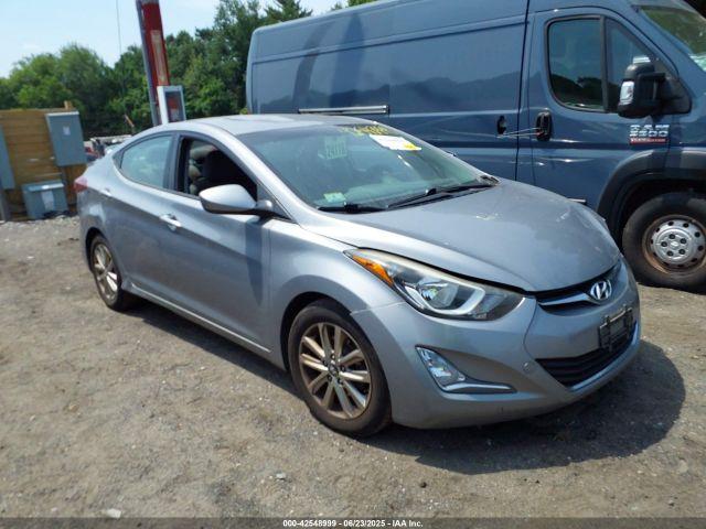  Salvage Hyundai ELANTRA