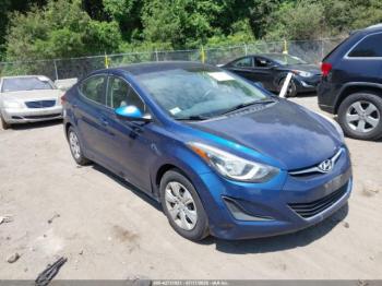  Salvage Hyundai ELANTRA