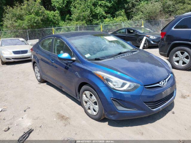 Salvage Hyundai ELANTRA