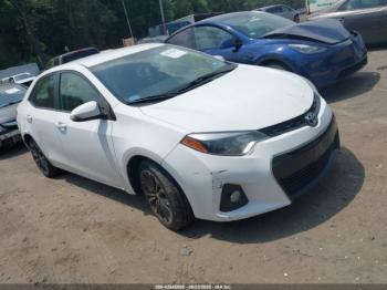  Salvage Toyota Corolla