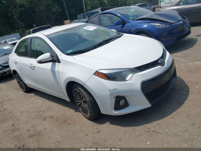  Salvage Toyota Corolla
