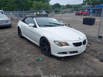  Salvage BMW 6 Series