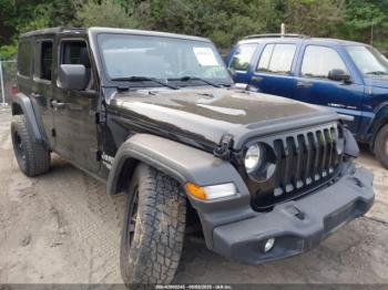  Salvage Jeep Wrangler