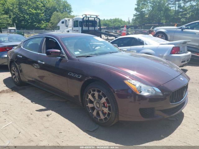  Salvage Maserati Quattroporte