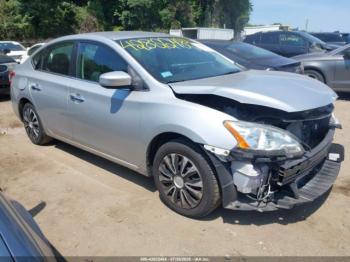  Salvage Nissan Sentra