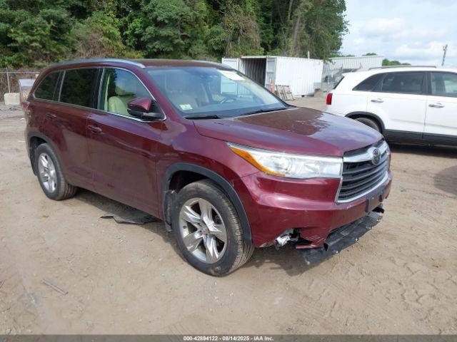  Salvage Toyota Highlander