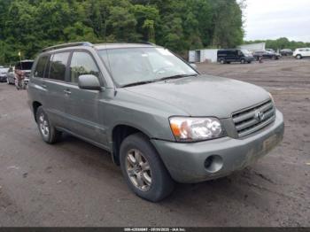  Salvage Toyota Highlander