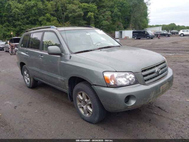  Salvage Toyota Highlander